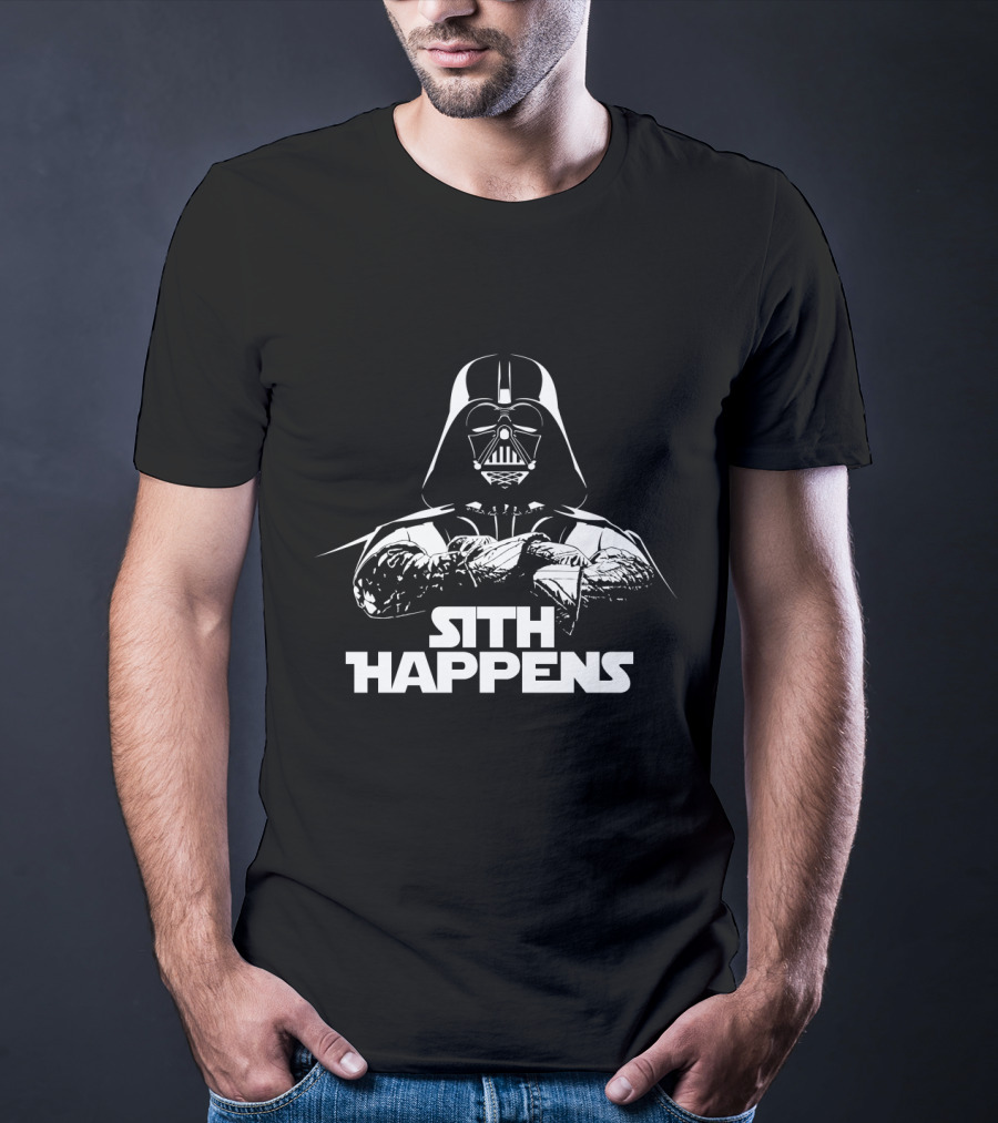Darth Vader Sith Happens Star Wars T-Shirt