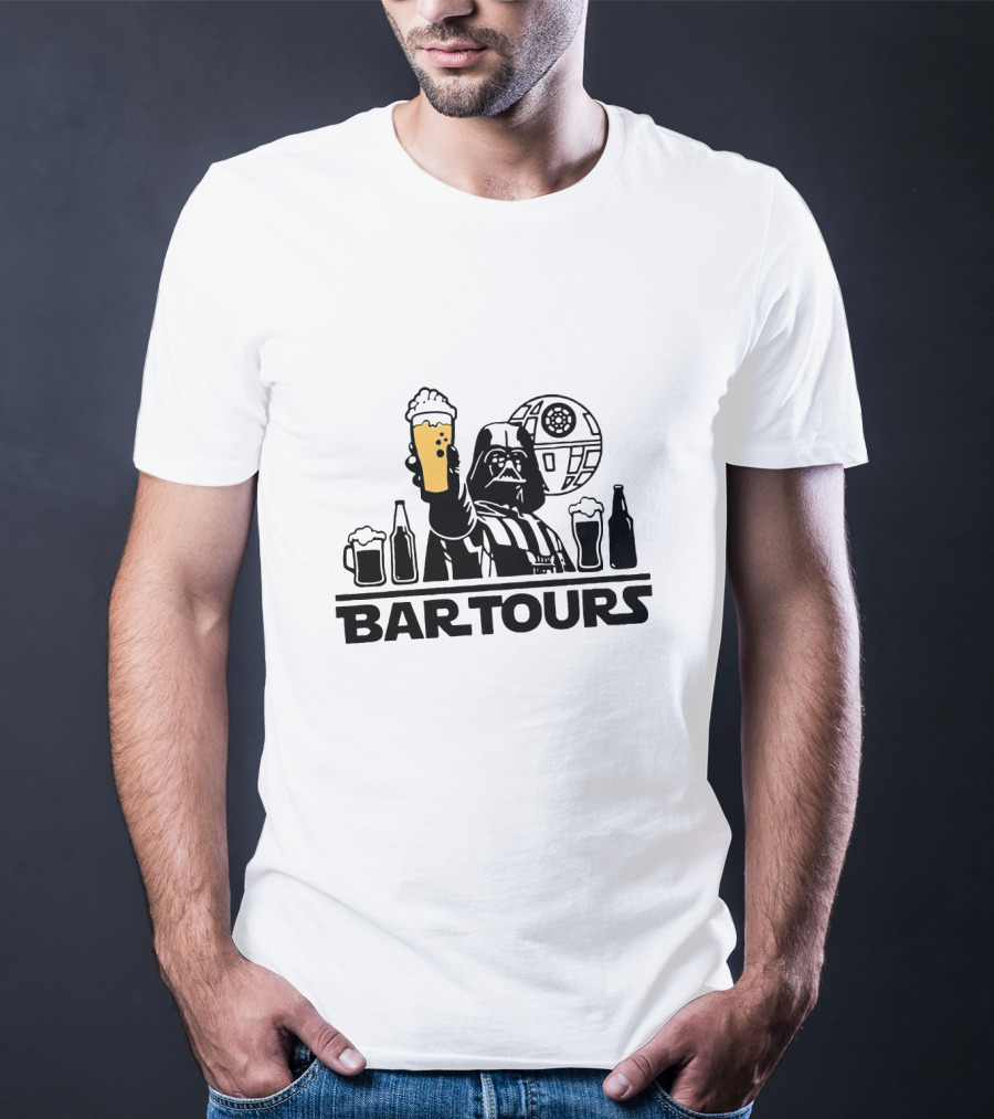 Darth Vader Beer Lovers Bar Tours Star Wars T-Shirt