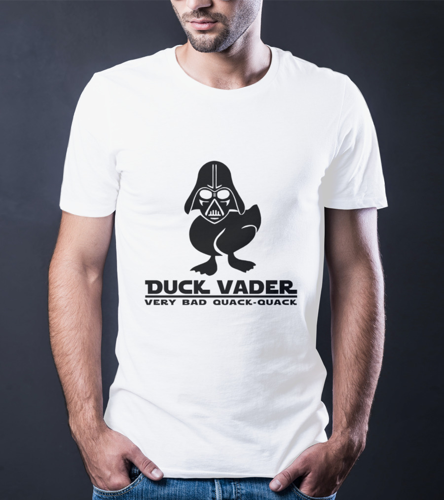 Duck Vader Very Bad Quack Quack Star Wars Darth Vader T-Shirt