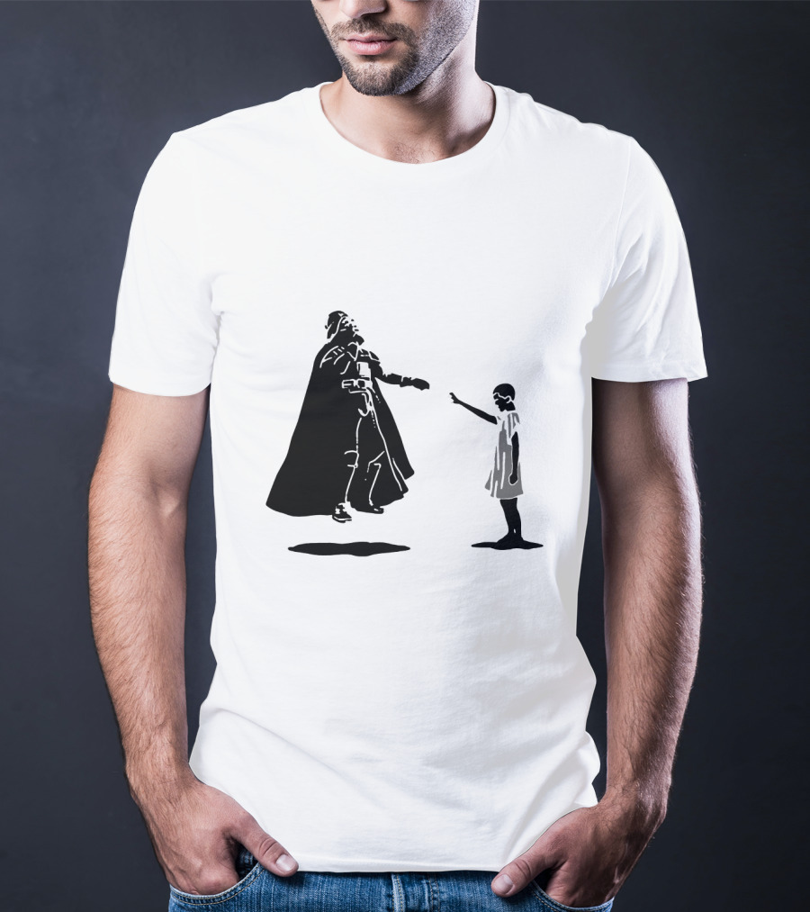 Eleven Versus Darth Vader Showdown Star Wars T-Shirt