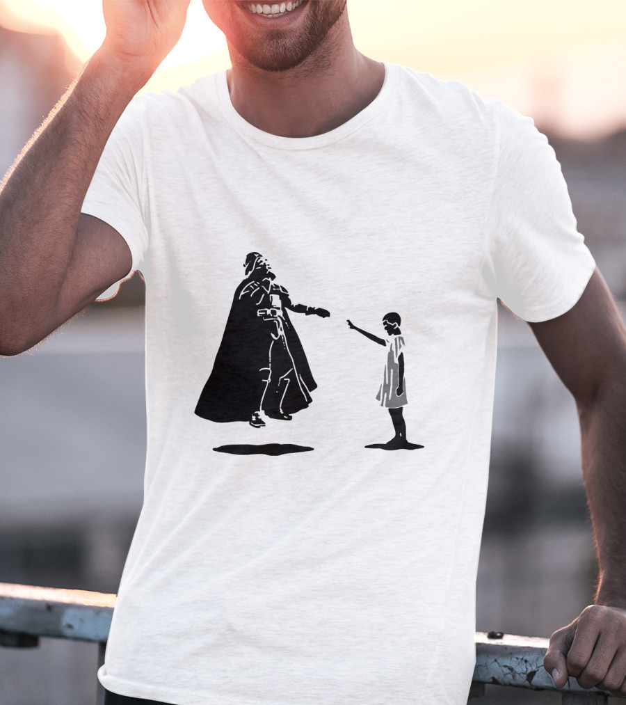 Eleven Versus Darth Vader Showdown Star Wars T-Shirt