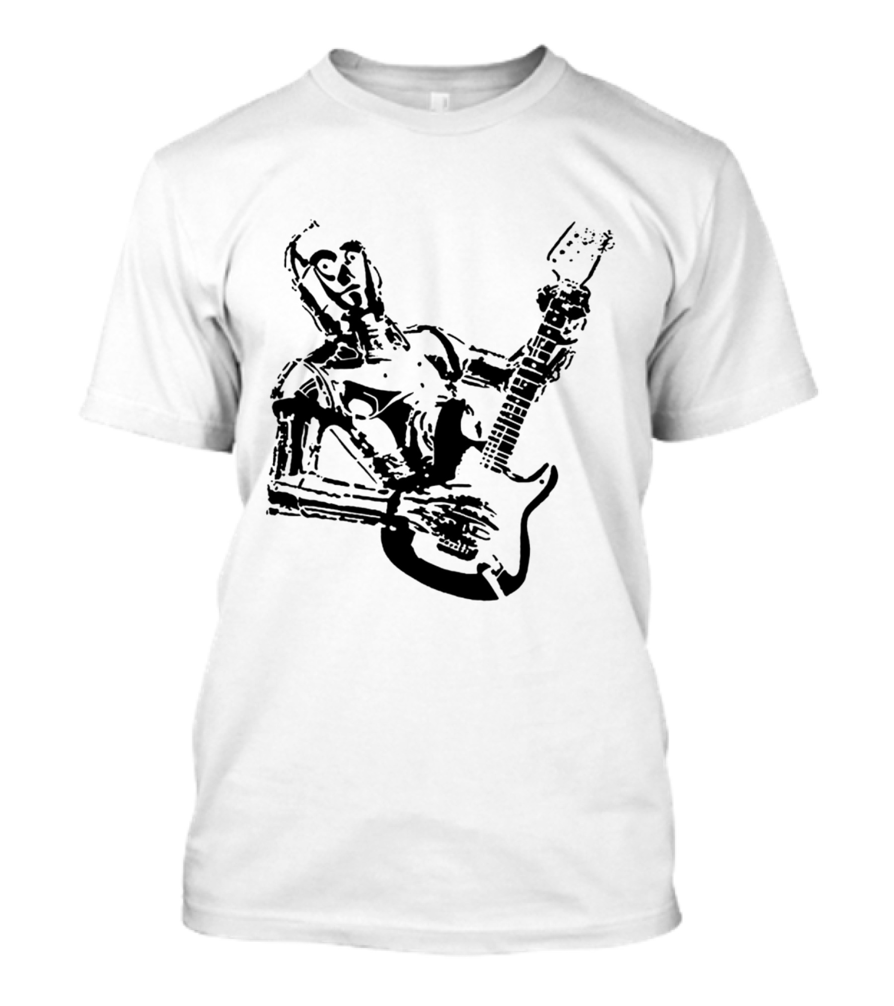 C 3PO Guitar Playing Droids Star Wars T-Shirt