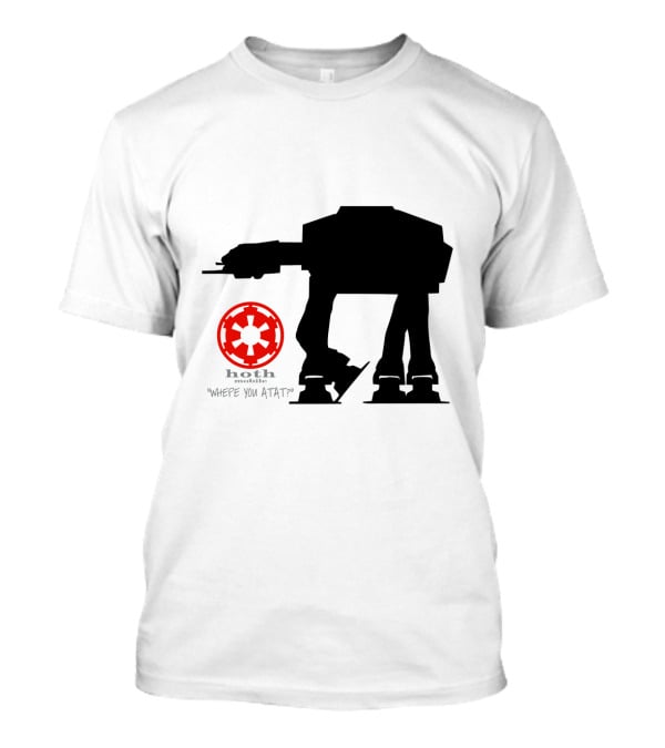 Hoth Mobile Whepe You AT-AT? Star Wars Droids T-Shirt
