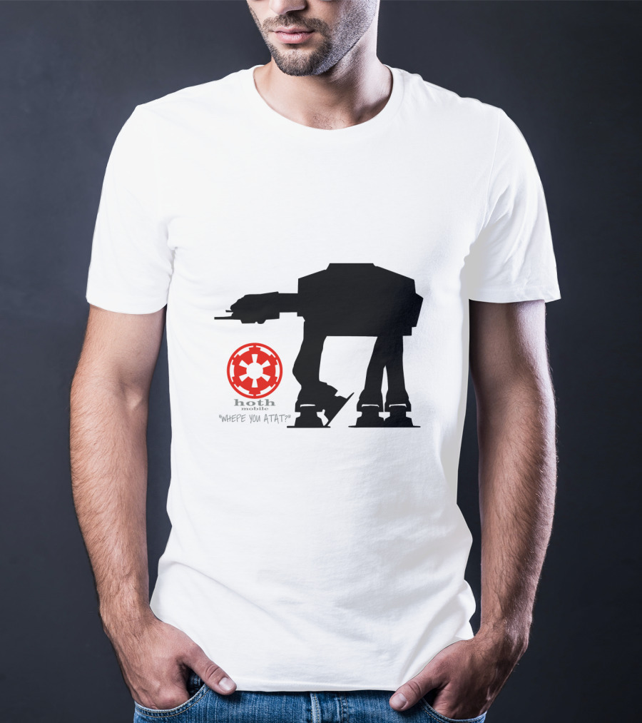 Hoth Mobile Whepe You AT-AT? Star Wars Droids T-Shirt