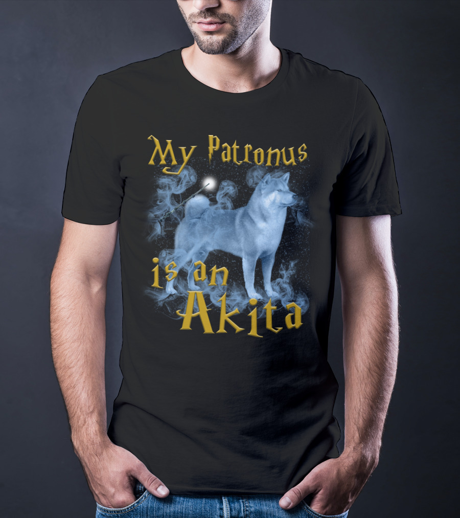 My Patronus Is An Akita T-Shirt