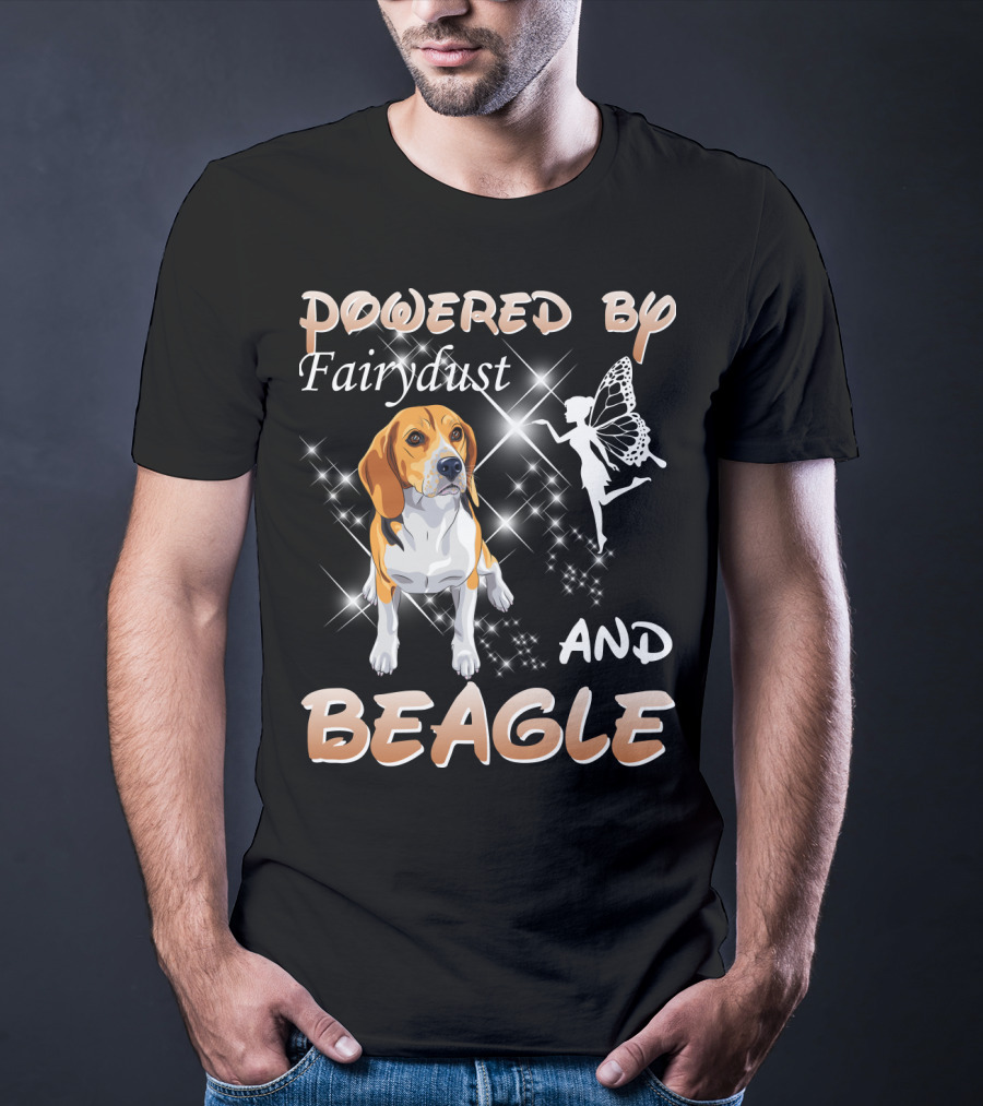 Powered By Fairydust And Beagle T-Shirt