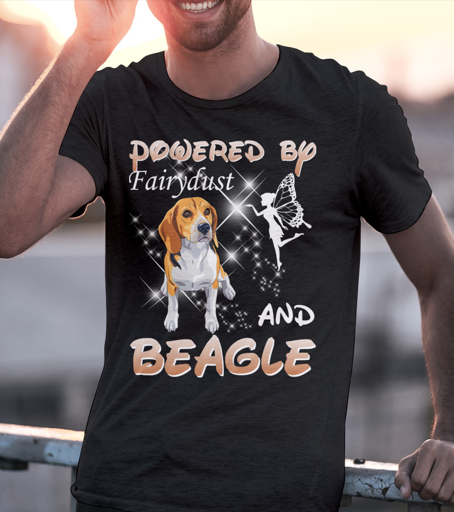 Powered By Fairydust And Beagle T-Shirt