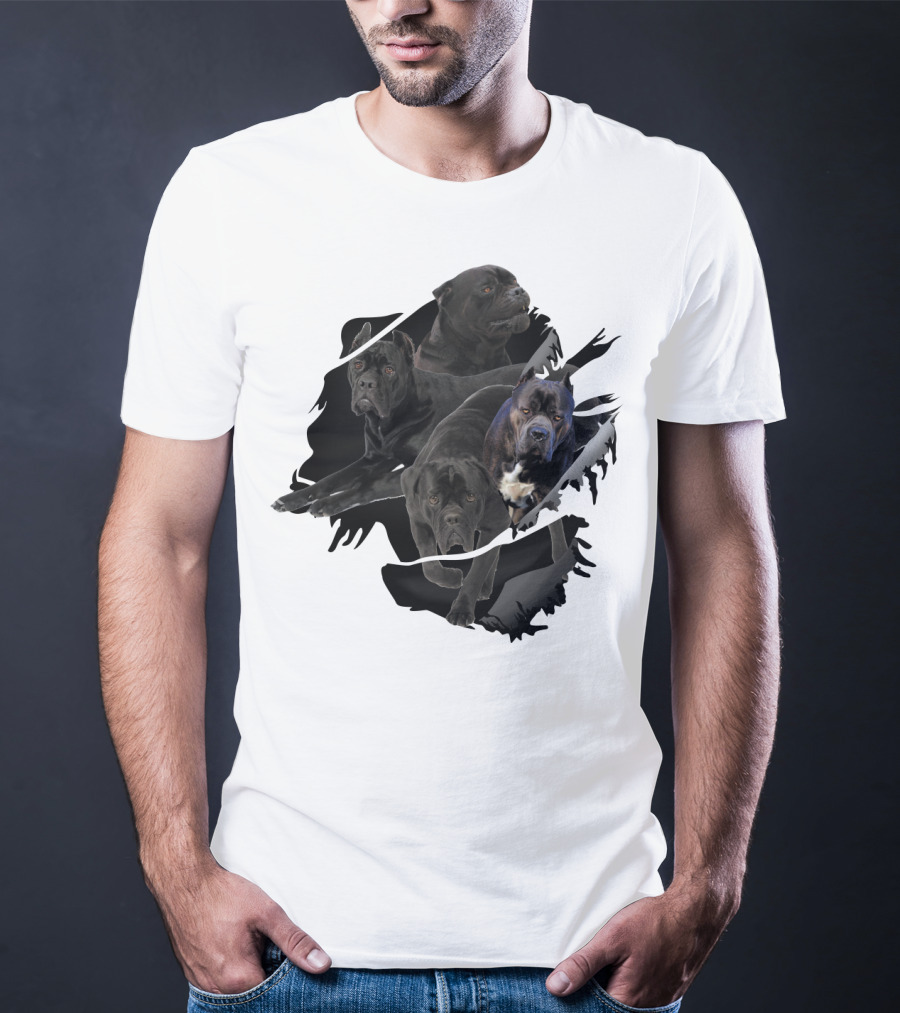 Cane Corso Black Dog Pack T-Shirt
