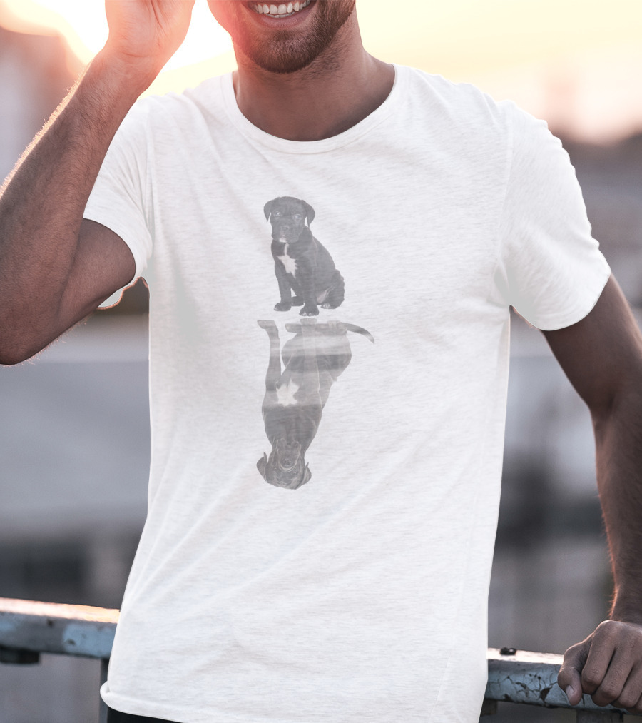 Cane Corso Reflection In Water T-Shirt