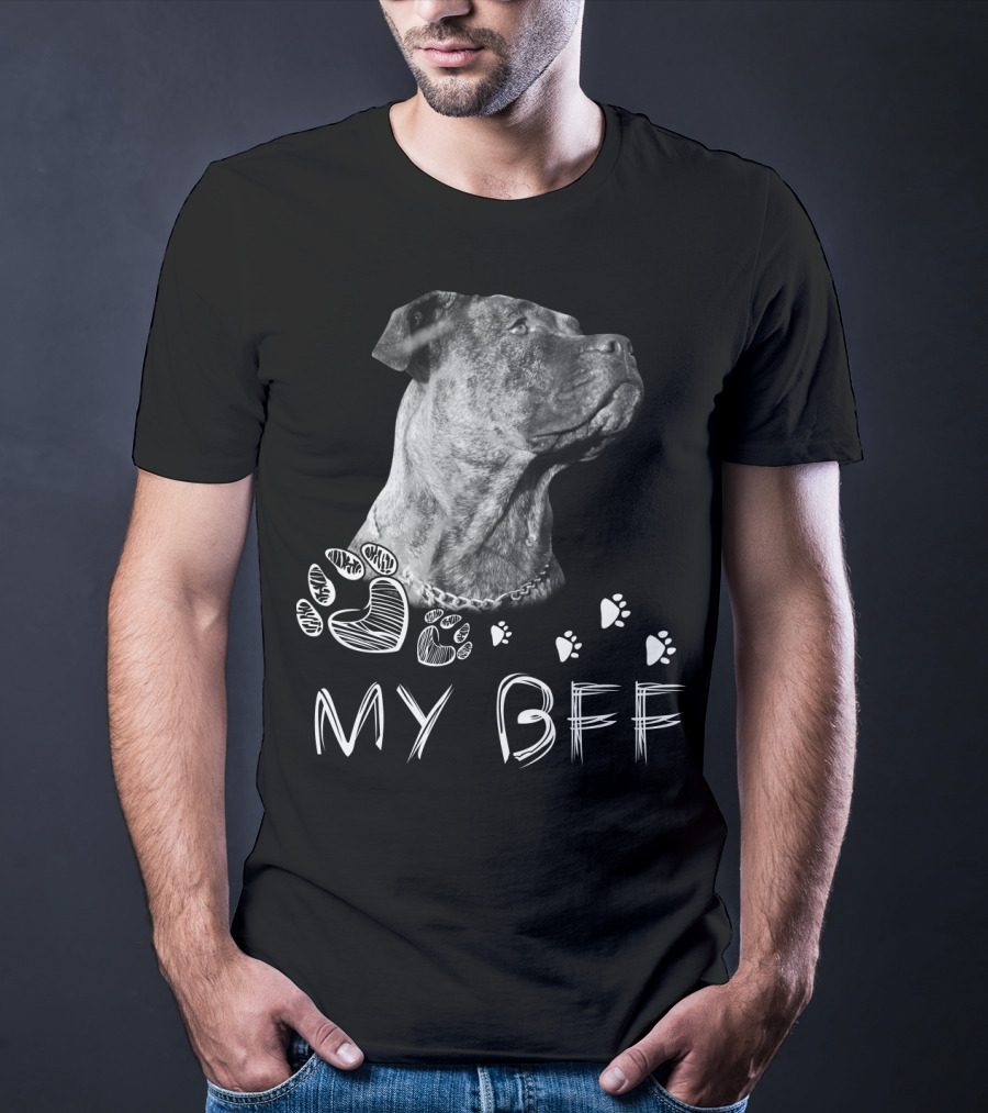 Cane Corso My BFF Paw Prints T-Shirt