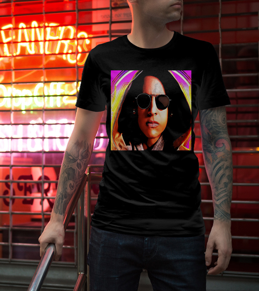 Papa Yankee Retro Neon Sunglasses T-Shirt