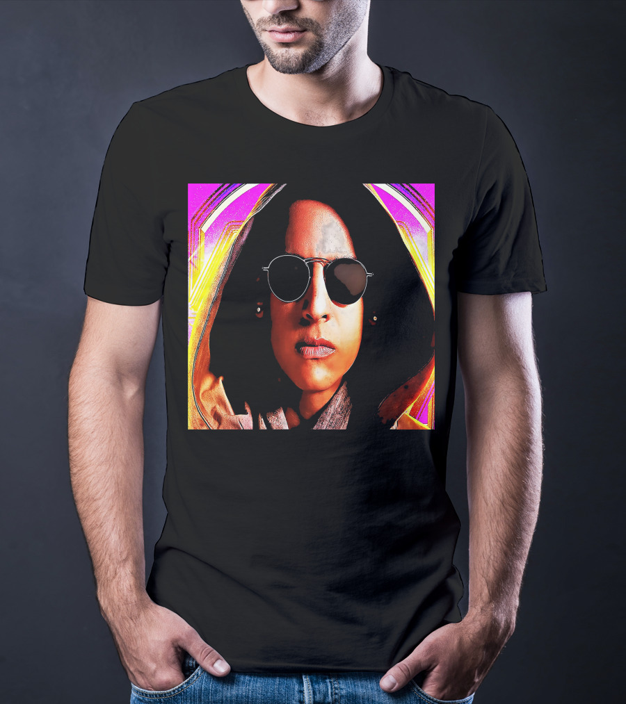 Papa Yankee Retro Neon Sunglasses T-Shirt