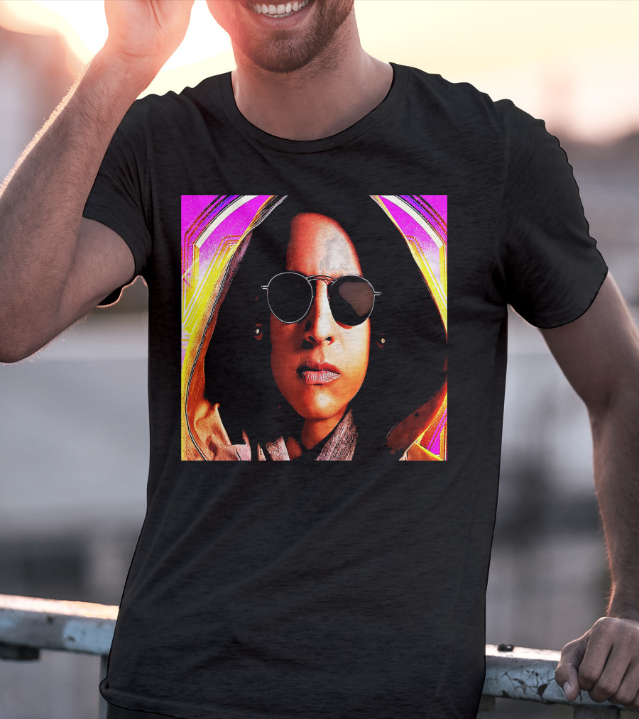 Papa Yankee Retro Neon Sunglasses T-Shirt