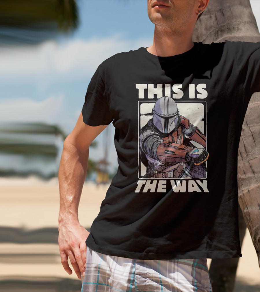 This Is The Way Mandalorian Warrior Emblem T-Shirt