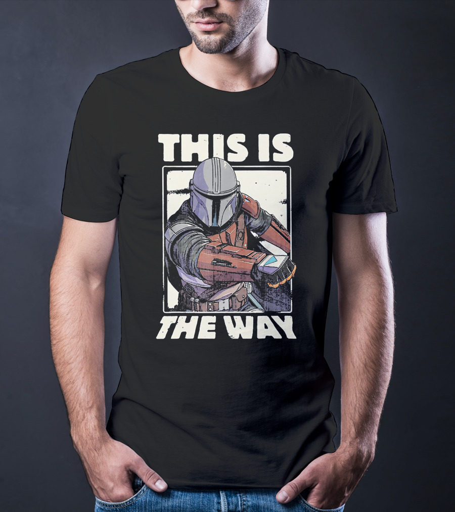 This Is The Way Mandalorian Warrior Emblem T-Shirt