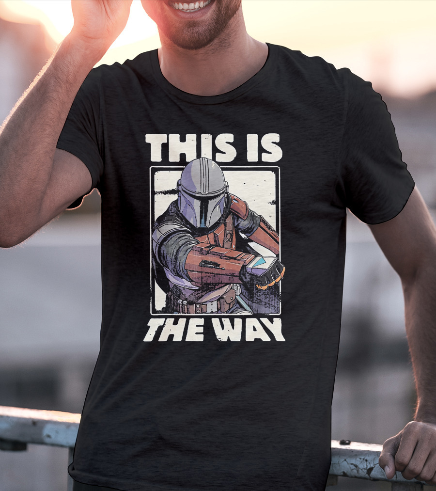 This Is The Way Mandalorian Warrior Emblem T-Shirt
