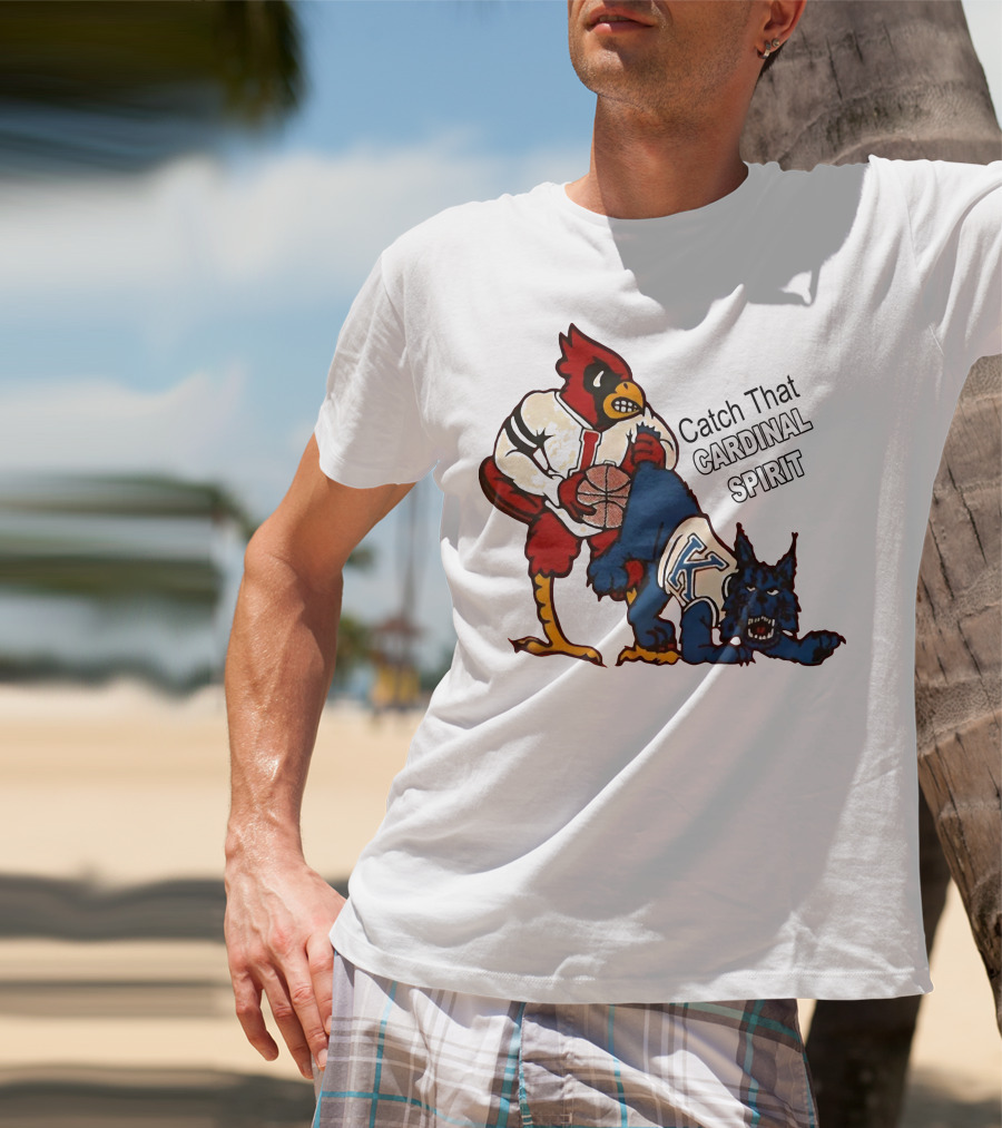 Catch That Cardinal Spirit Arizona Dominates Kentucky Basketball T-Shirt