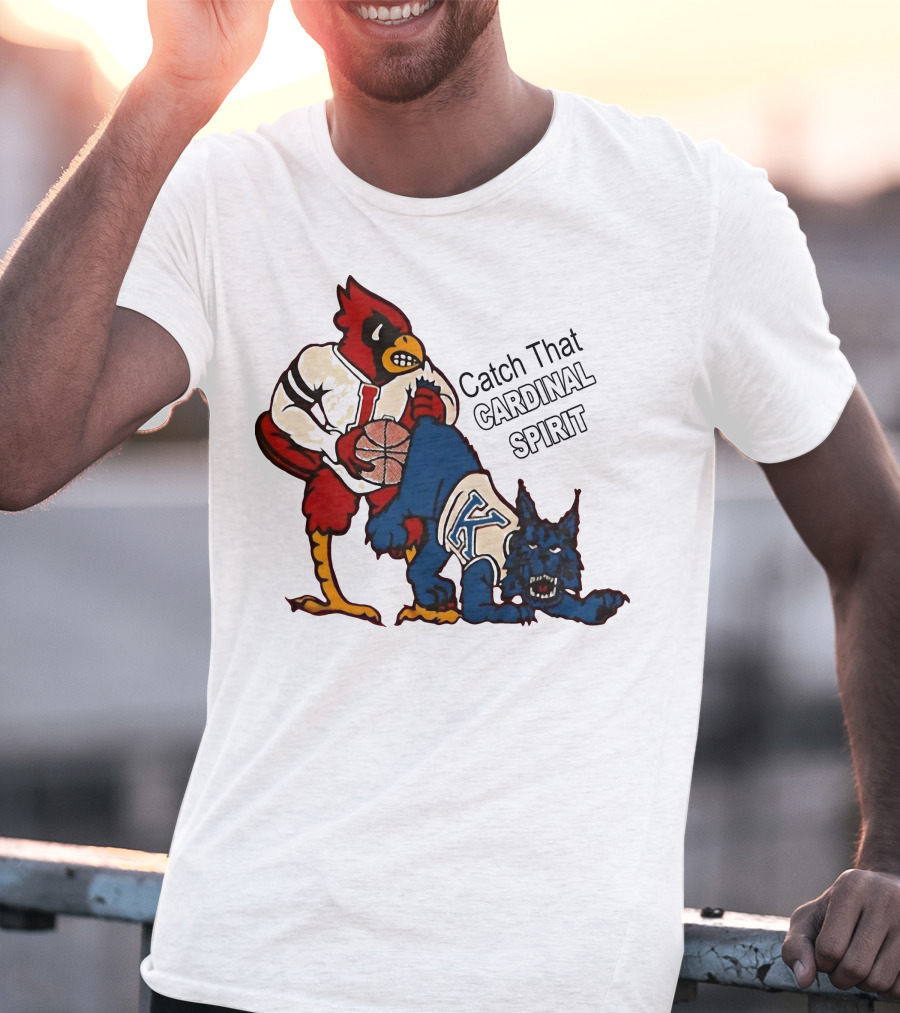 Catch That Cardinal Spirit Arizona Dominates Kentucky Basketball T-Shirt