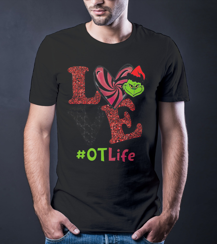 Love Grinch Heart #OTLife T-Shirt