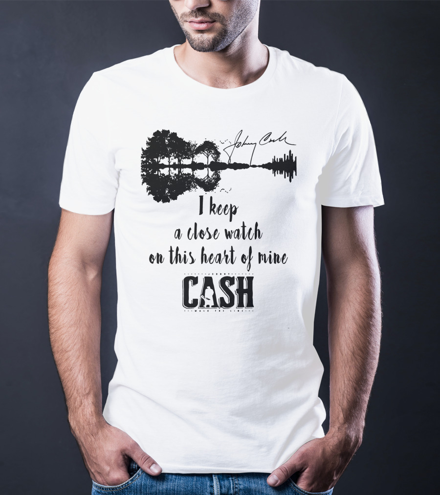 Johnny Cash I Keep A Close Watch On This Heart Of Mine T-Shirt