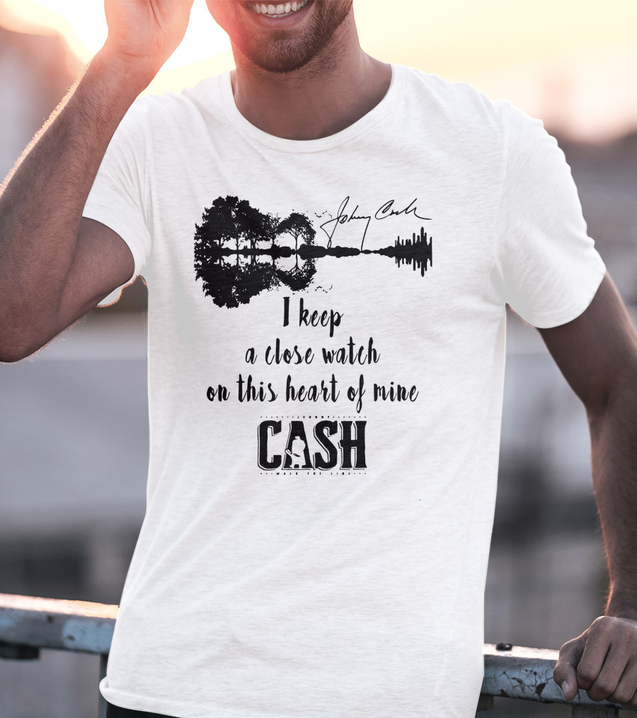 Johnny Cash I Keep A Close Watch On This Heart Of Mine T-Shirt