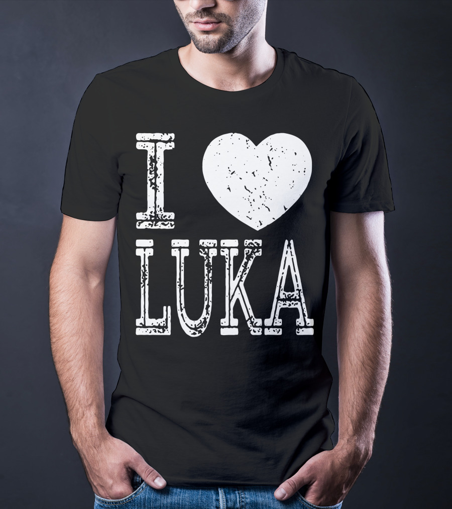 I Love Luka Basketball NFL T-Shirt