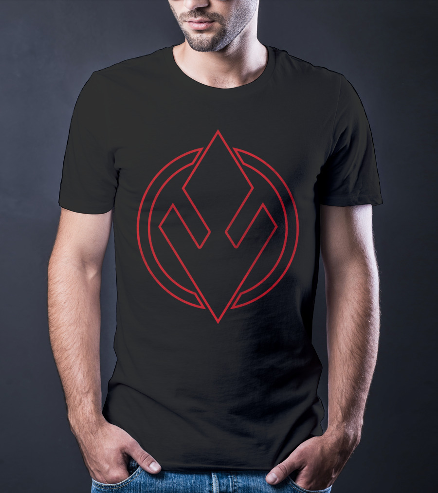 Sith Emblem StarWars Red Geometric T-Shirt