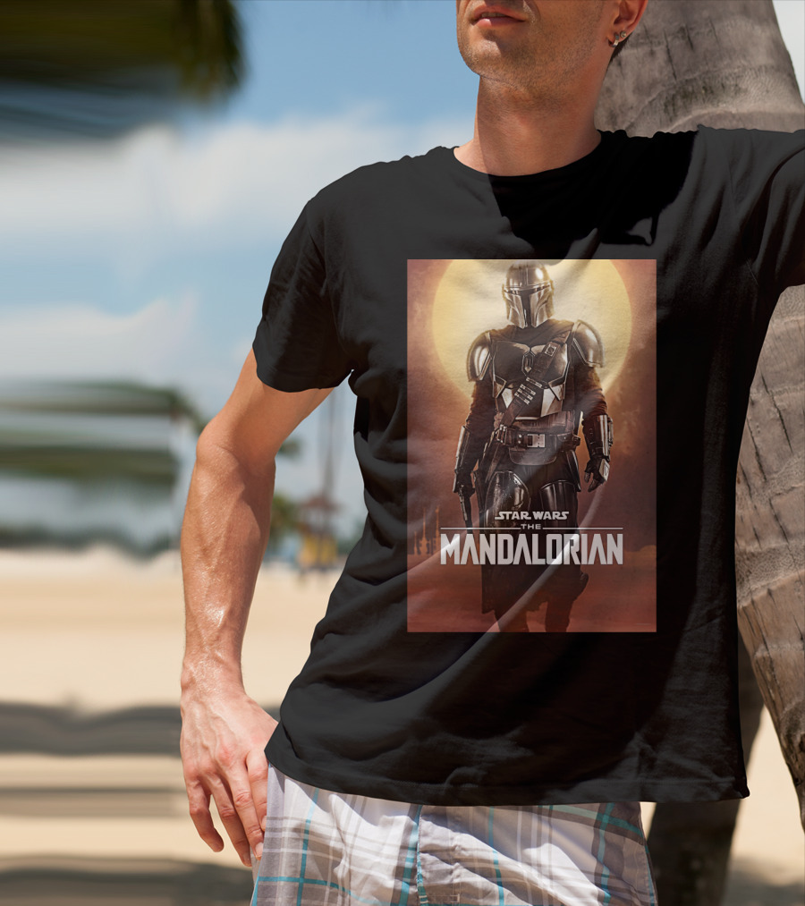 Star Wars The Mandalorian Bounty Hunter T-Shirt