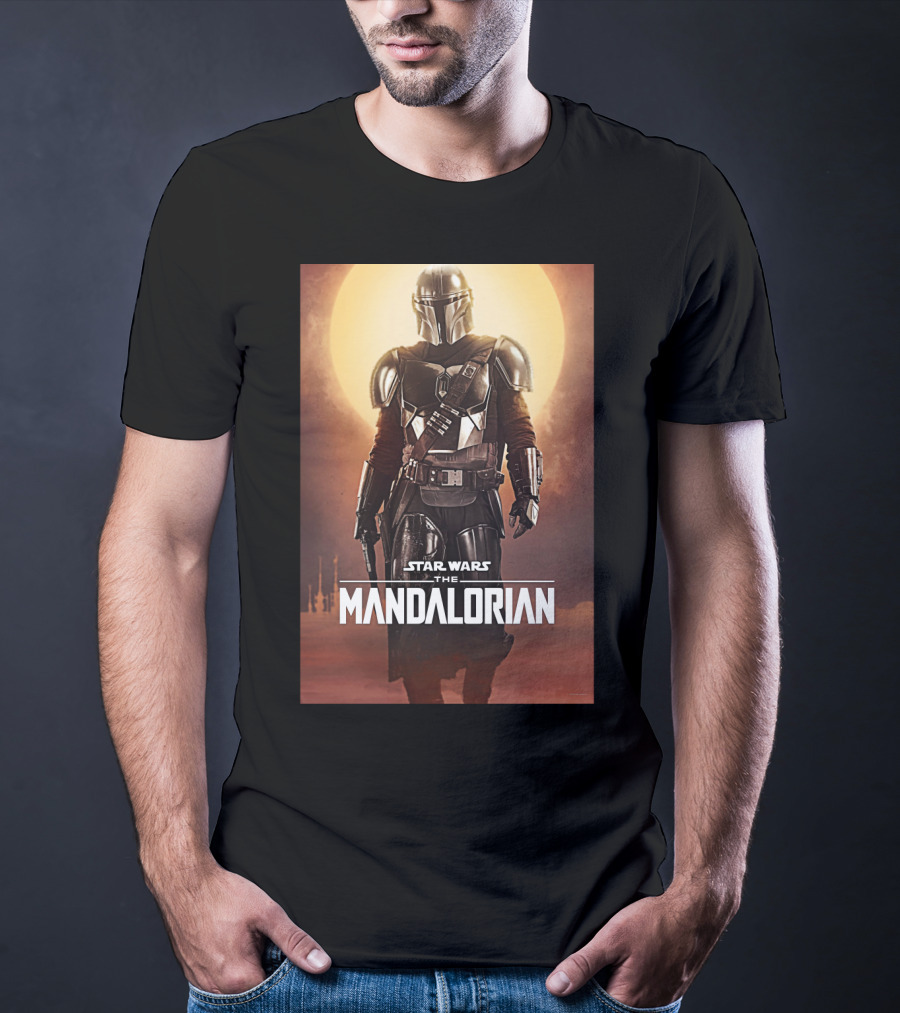 Star Wars The Mandalorian Bounty Hunter T-Shirt
