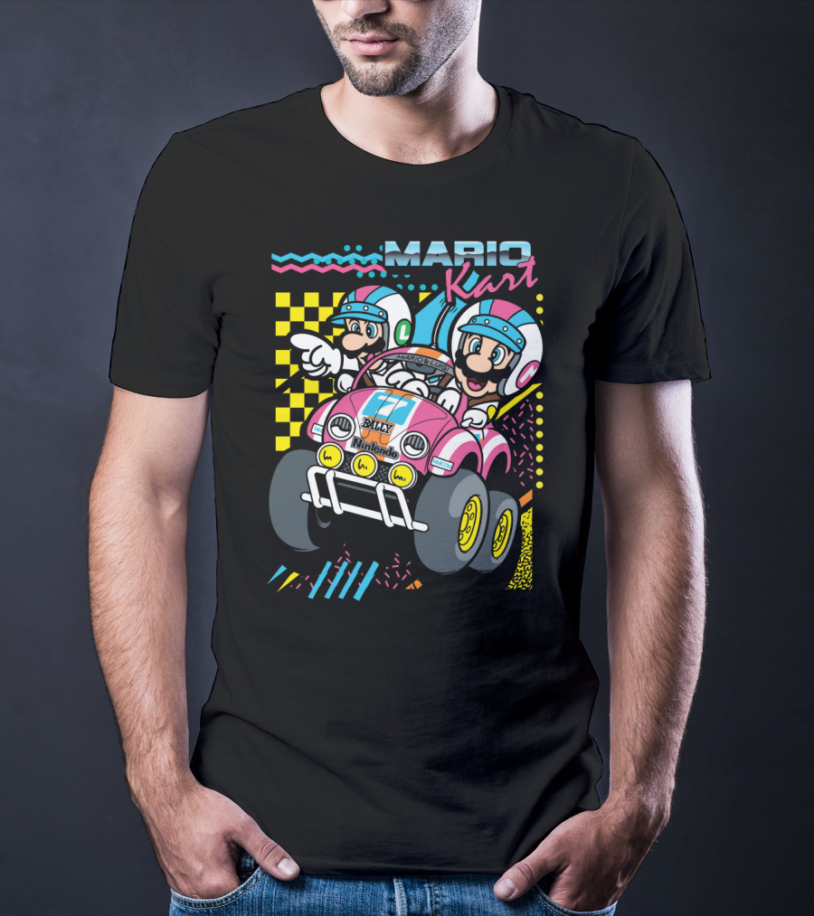 Mario Kart Super Rally Nintendo Racing Adventure T-Shirt