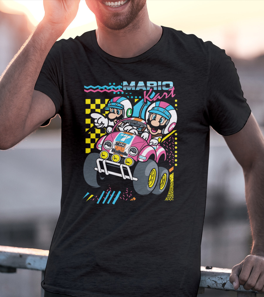 Mario Kart Super Rally Nintendo Racing Adventure T-Shirt
