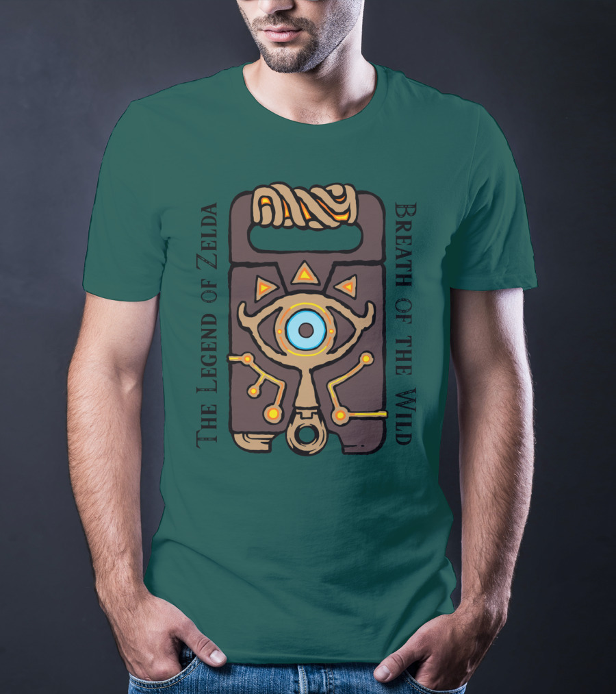 The Legend Of Zelda Breath Of The Wild Sheikah Slate Eye T-Shirt