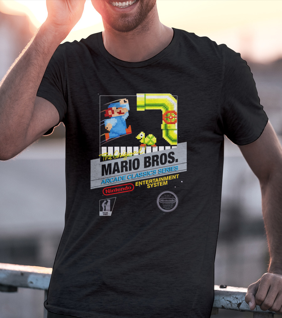 The Original Nintendo Entertainment System Mario Bros Arcade Classics Series T-Shirt