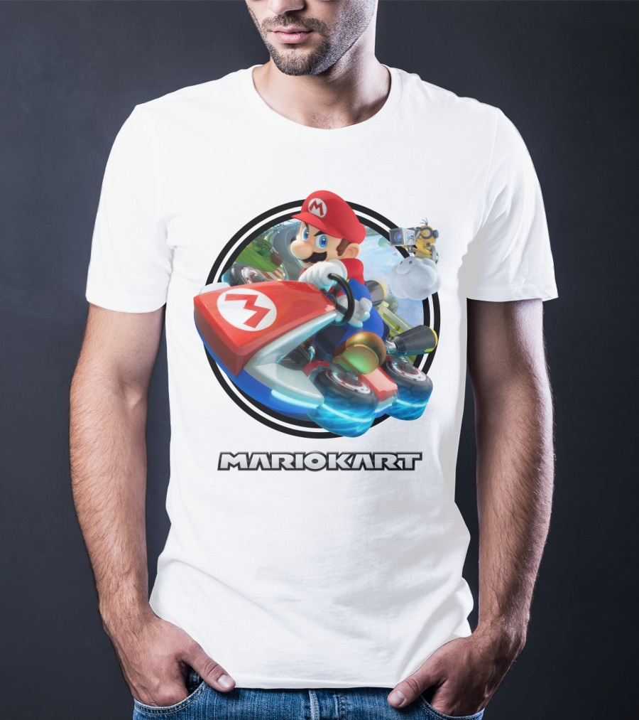 Mario Kart Racing Adventure With Iconic Game Characters T-Shirt