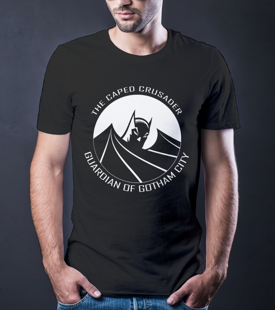 The Caped Crusader Guardian Of Gotham City Batman DC Comics T-Shirt