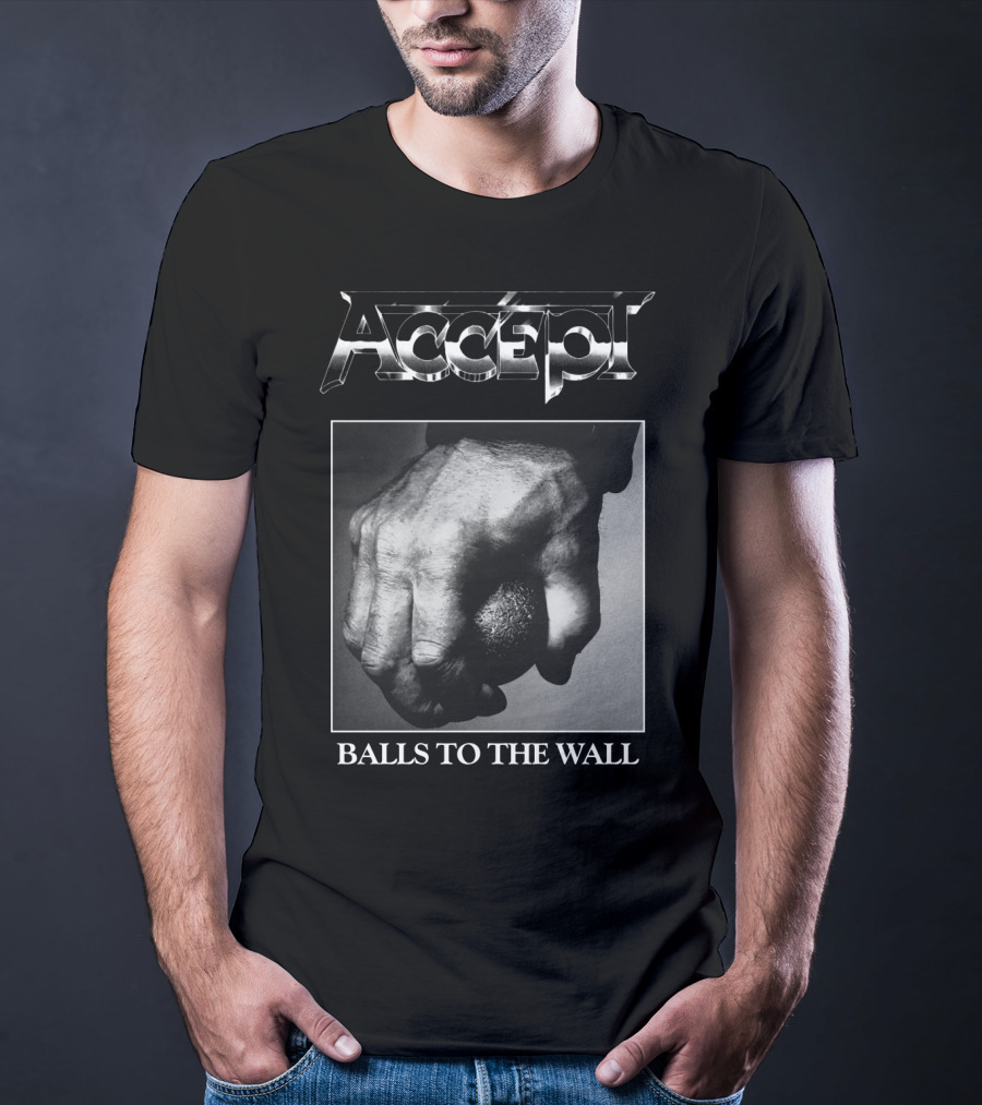 Accept Balls To The Wall Album Cover T-Shirt