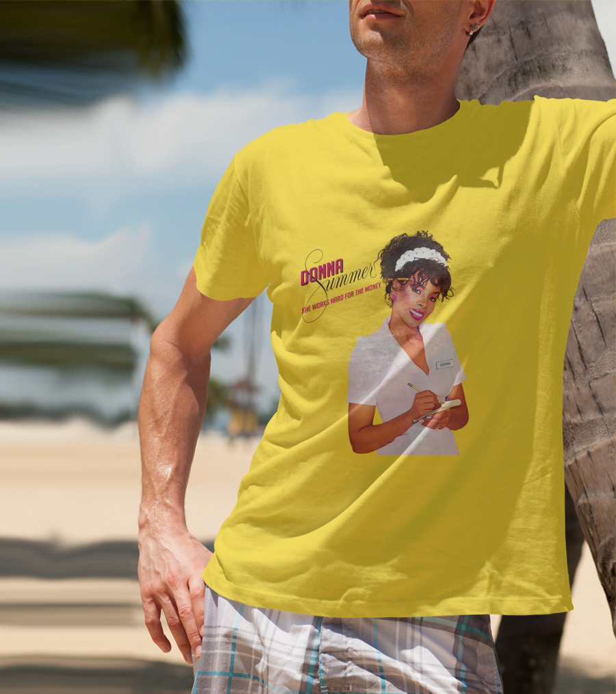 Donna Summer She Works Hard For The Money T-Shirt
