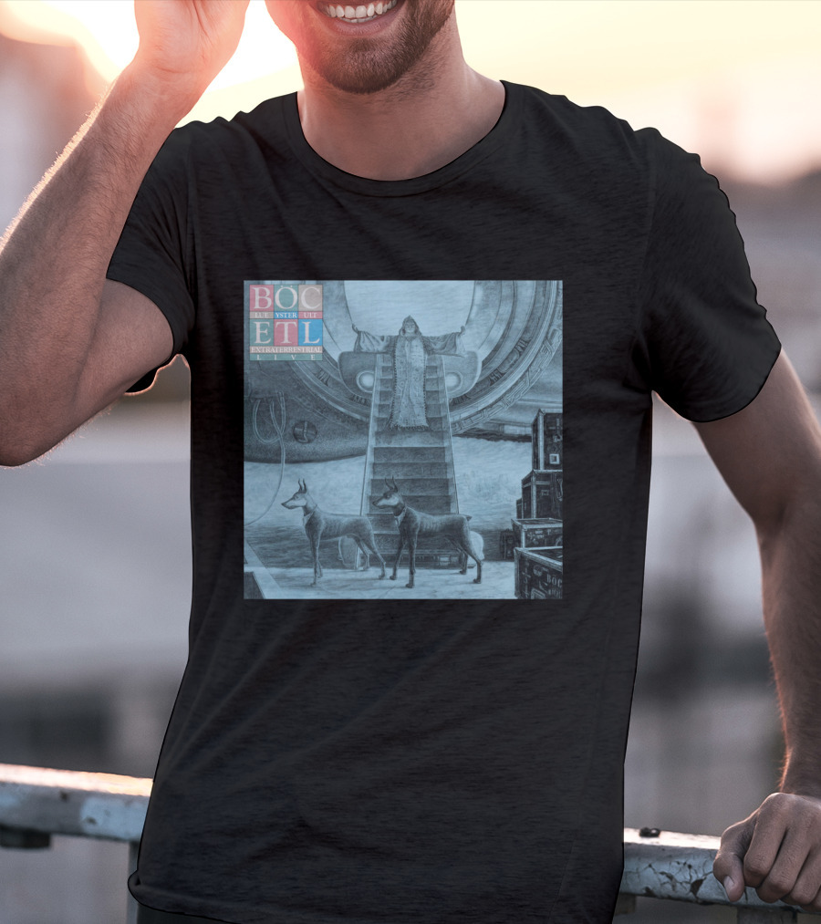 BOC Extraterrestrial Live Blue Öyster Cult ETL Retro T-Shirt