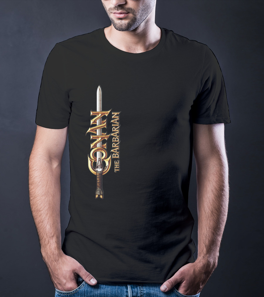 Conan The Barbarian Sword Logo CB 036 T-Shirt