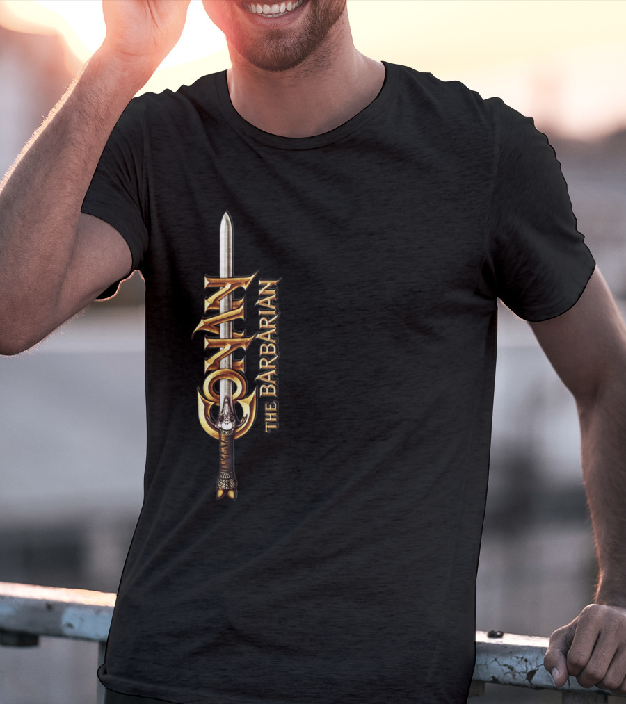 Conan The Barbarian Sword Logo CB 036 T-Shirt