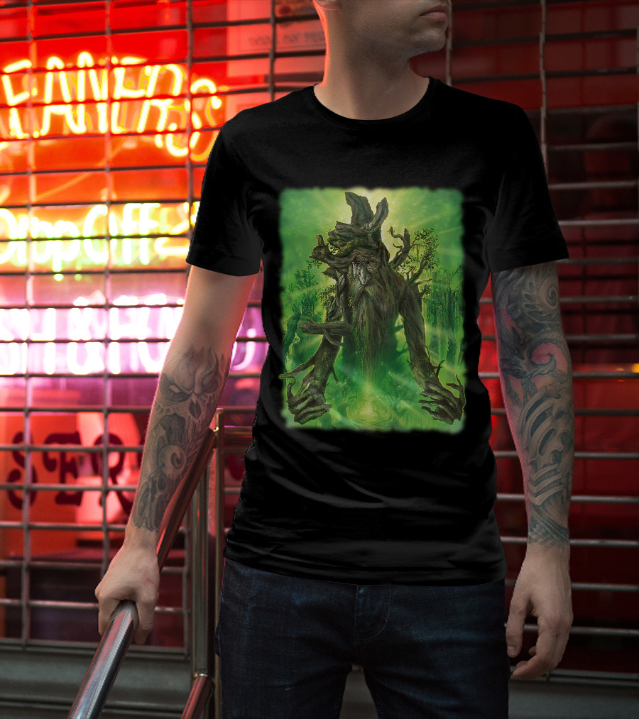 The Lord Of The Rings Treebeard Ent Forest Iconic T-Shirt