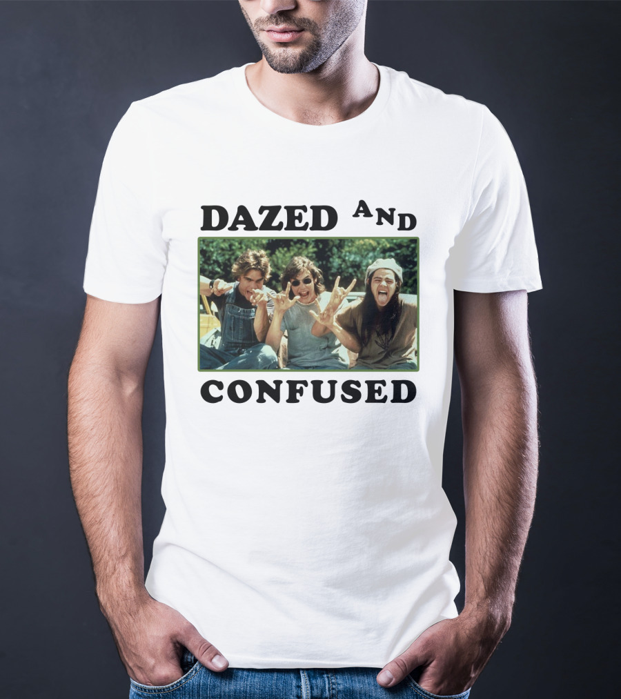Dazed And Confused 1993 Movie Cast Rock Hands Scene T-Shirt