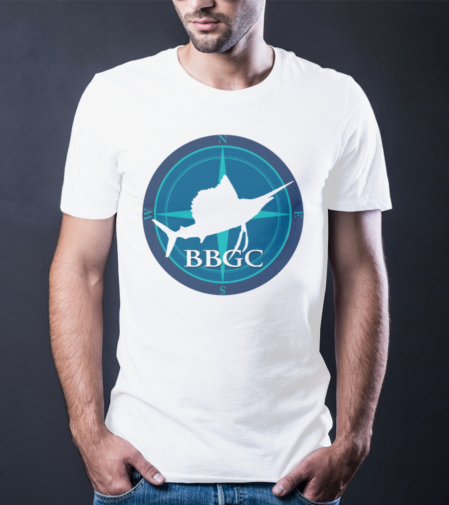 Bimini Big Game Club BBGC Sailfish Compass T-Shirt