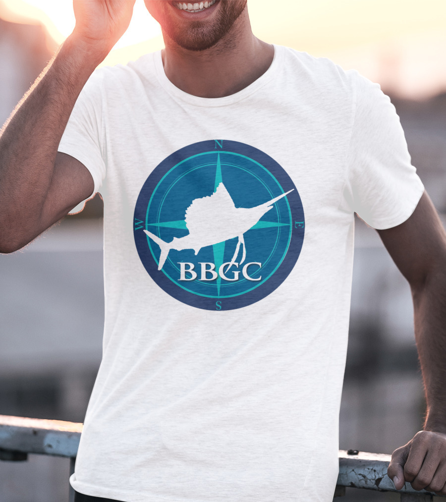 Bimini Big Game Club BBGC Sailfish Compass T-Shirt