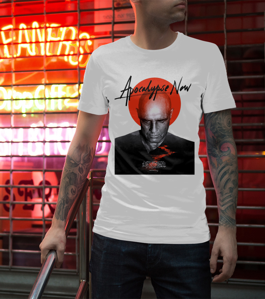 Apocalypse Now Bald Head Red Sun Reflection 08 T-Shirt