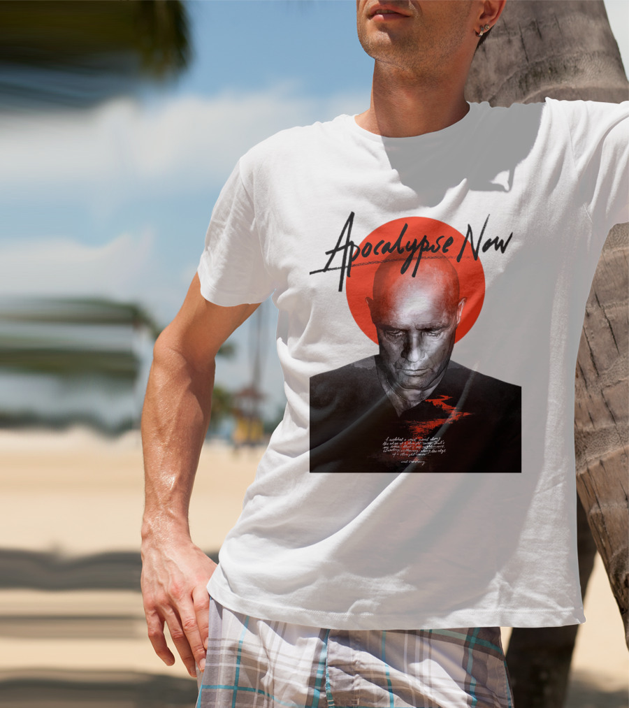Apocalypse Now Bald Head Red Sun Reflection 08 T-Shirt