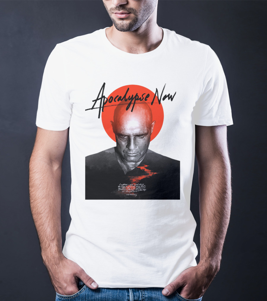 Apocalypse Now Bald Head Red Sun Reflection 08 T-Shirt