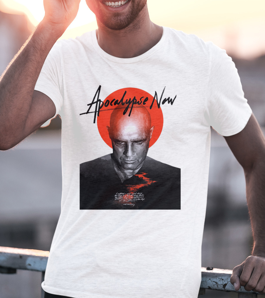 Apocalypse Now Bald Head Red Sun Reflection 08 T-Shirt