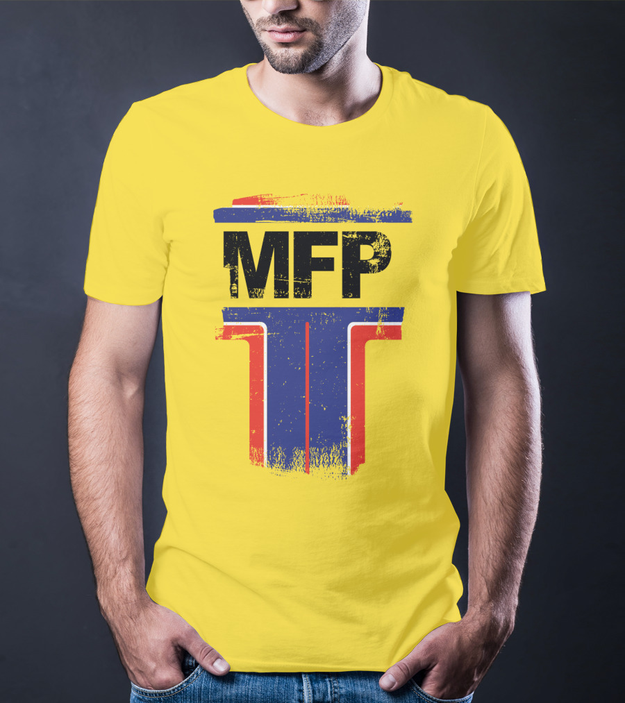 Mad Max MFP Main Force Patrol Vintage Logo Ao Vang T-Shirt