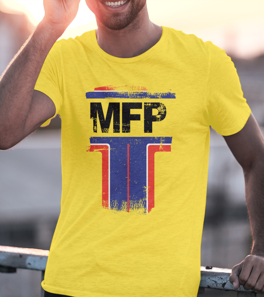 Mad Max MFP Main Force Patrol Vintage Logo Ao Vang T-Shirt
